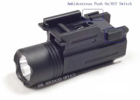 Ade Advanced Optics Flashlight for Compact Pistols