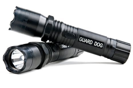 Guard Dog Security Diablo 160 Lumen Tactical Flashlight with Stun Gun