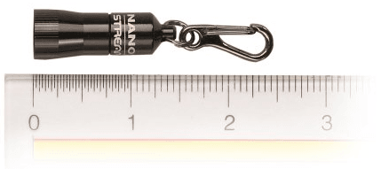 Streamlight 73001 Nano Light Miniature Keychain LED Flashlight, Black