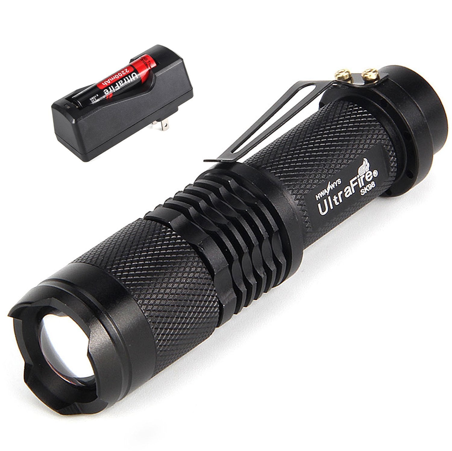 UltraFire Cree XML L2 T6 LED Zoomable Flashlight