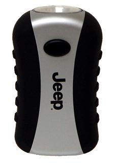 Jeep Crank Power LED Flashlight with charger
