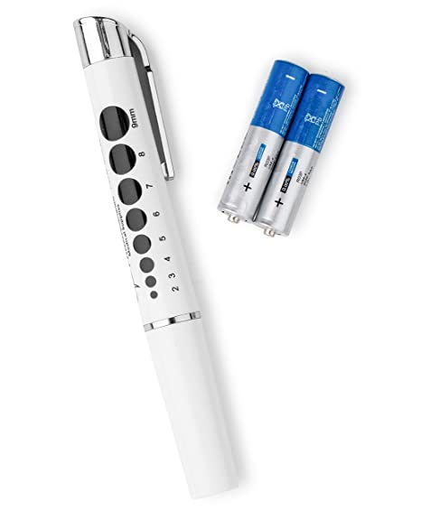 replacing batteries on medical penlight