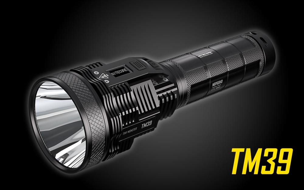 nitecore tm39 longest throw flashlight