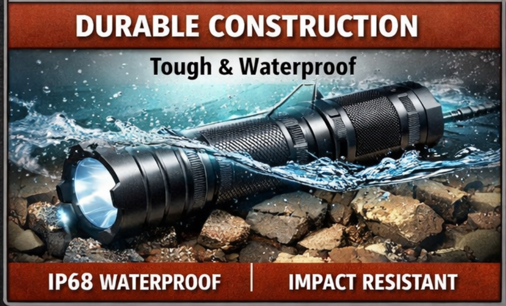 flashlight durability 