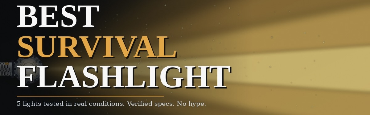 best survival flashlight