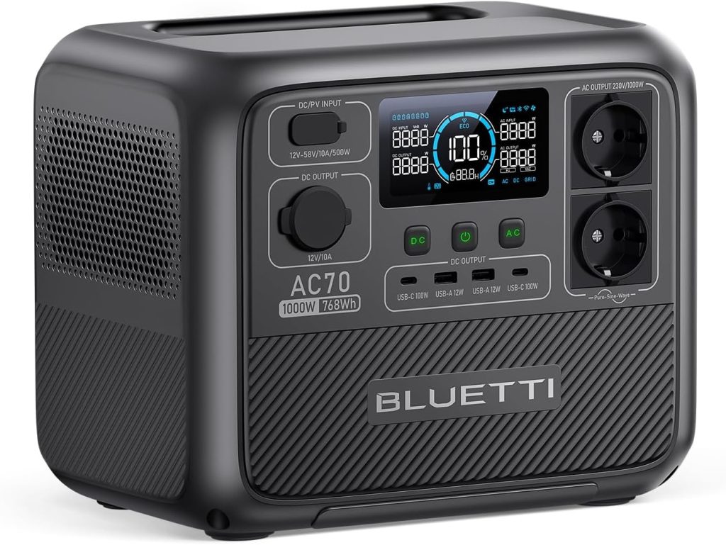 Bluetti AC70 review 